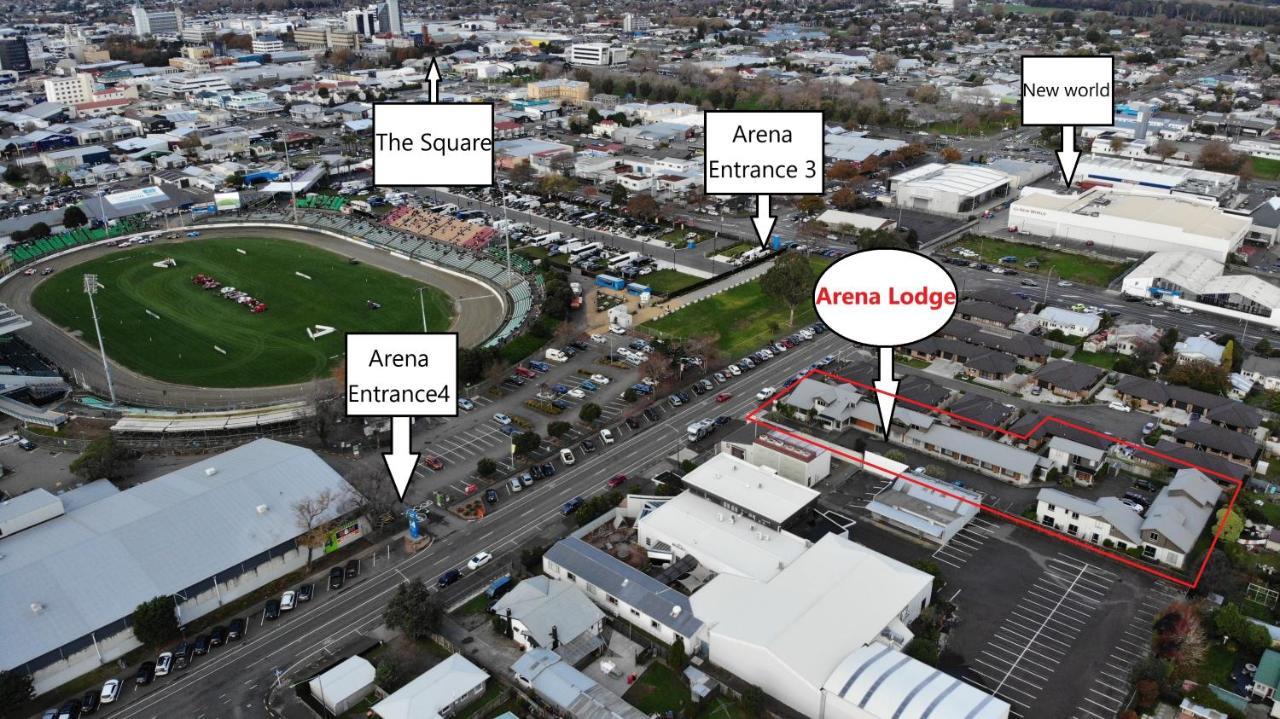 Arena Lodge Palmerston North Exteriér fotografie